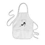 Black Whimsy Kitty 2 Aprons