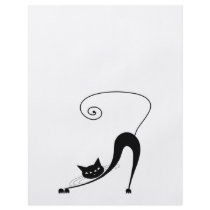Black Whimsy Kitty 2 Full Color Flyer