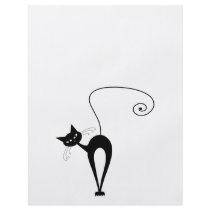 Black Whimsy Kitty 3 Custom Flyer