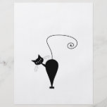 Black Whimsy Kitty 5 Flyers
