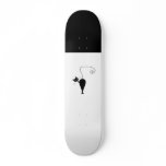 Black Whimsy Kitty 5 Skateboard Decks