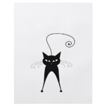 Black Whimsy Kitty 6 Flyer