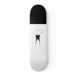 Black Whimsy Kitty 6 Skate Boards