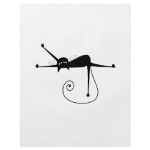 Black Whimsy Kitty 7 Custom Flyer