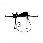 Black Whimsy Kitty 8 Posters