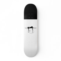 Black Whimsy Kitty 8 Skate Boards