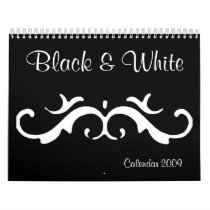 Black & White 2009 calendars by myhome71 Black & White 2009 calendars