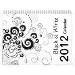 Black &amp; White 2012 Calendar