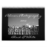 Black & White 2012 Calendar