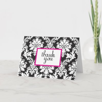 Black &amp; White Damask Print by cami7669. Black and White Damask Canvas.