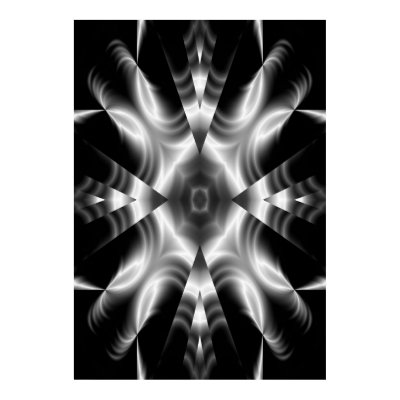 Black & White and Shades of Gray Poster by artispower