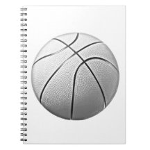 Black & White Basketball Note Book
