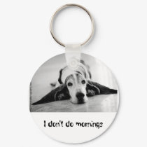 Black & White Basset Hound Keychain by azbassetrescue Black & White Basset Hound Keychain