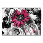 Black & White Bouquet cards