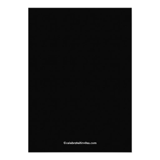 Black & White Bride Bridal Shower Invitation