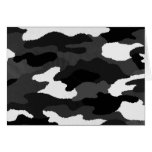Black & White Camo cards