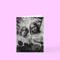 black & white cards