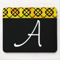 Black & White Citrus Cross Mousepad