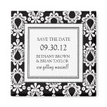 Black & White Collection Save the Date Magnet