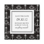 Black & White Collection Save the Date Magnet