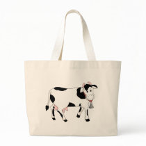 Black & White Cow bags