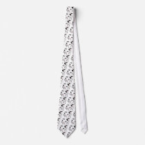 Black & White Cow ties
