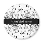 Black & White Customizable Magnet