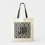 Black & White Damask Bag
