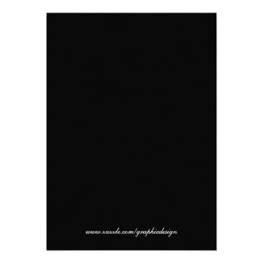 Black & White Damask Wedding Personalized Invitations