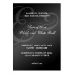 Black white dance formal prom bid admission ticket Black white dance formal prom bid admission ticket
