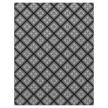 Black & White Diamond Clusters Scrapbook Paper Personalized Letterhead