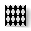 Black & White Diamonds buttons by JuJuGarden Black & White Diamonds buttons