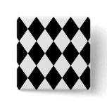 Black & White Diamonds Buttons