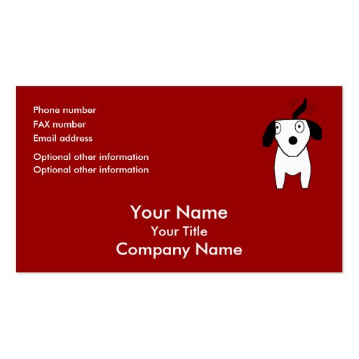 bus card template black amp white dog red orange bus card template business bus card template black amp white dog red orange bus card template business
