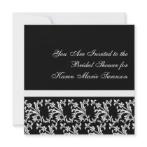 Black & White Elegance invitations