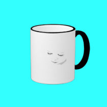 BLACK & WHITE FACE!  MUG mugs