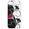 Black/White Flowers iPhone 5/4S Case-Mate Case iPhone 5 Covers
