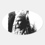 Black & White Geronimo Stickers