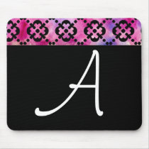 Black & White Girly Cross Mousepad