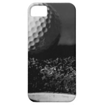 Black & White Golf Ball Custom iphone 5 Case