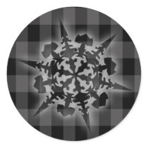 Black White Holiday Christmas Card Envelope Seals stickers by TDSwhite Black White Holiday Christmas Card Envelope Seals stickers