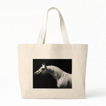 Black & White Horse Canvas Bags