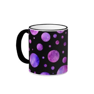 Black & White Iolanthe Polka Dot Mug mug