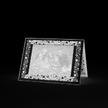 Black & White Lace Elegance Card - Customizable by Yve_13 Black & White Lace Elegance Card - Customizable
