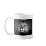 Black & White Lion Coffee Mugs