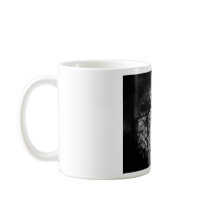 Black & White Lion Photo Coffee Mug