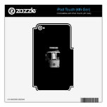 Black White Lisbon Tram ipod skin