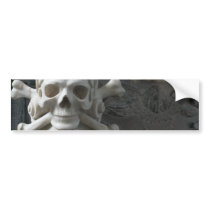 Black White Marble Stone Skull Pirate Car Sticker bumper stickers by PirateCollection Black White Marble Stone Skull Pirate Car Sticker bumper stickers