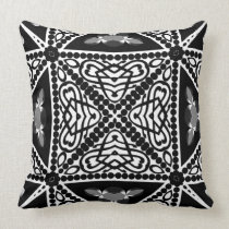 Black & White Modern Tribal Cushion pillows