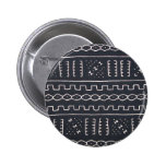 Black & White Mudcloth Pin